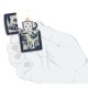 Зажигалка ZIPPO Nautical Design с покрытием Navy Matte, латунь/сталь, синяя, матовая, 38x13x57 мм