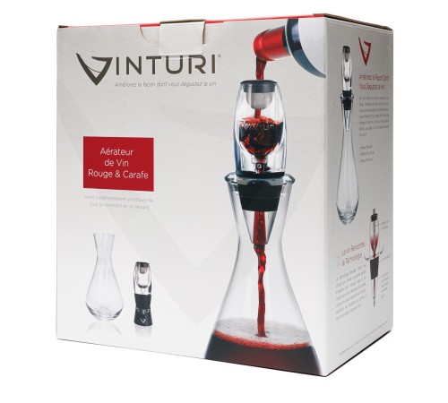 Набор для красного вина Vinturi Wine Aerator & Carafe Set