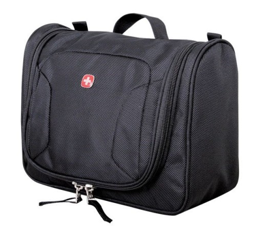 Несессер WENGER  «TOILETRY KIT»,  дорожный, чёрный, 27х11х22 см
