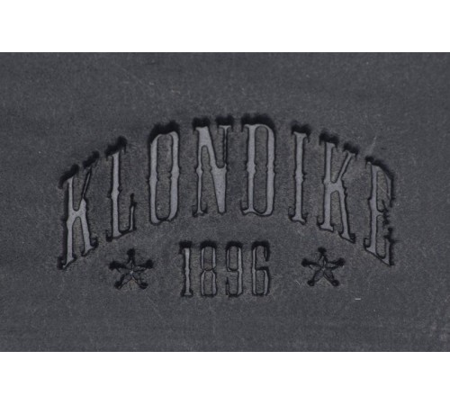 Бумажник KLONDIKE Yukon, натуральная кожа в черном цвете, 12,5 х 3 х 9,5 см