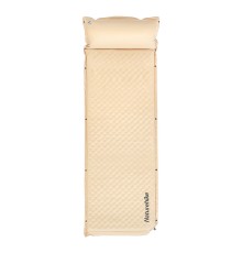 Коврик Naturehike CNK2300DZ014 D01 самонадувной с подушкой бежевый 3см, 6976507663397