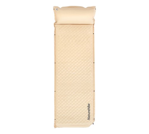 Коврик Naturehike CNK2300DZ014 D01 самонадувной с подушкой бежевый 3см, 6976507663397
