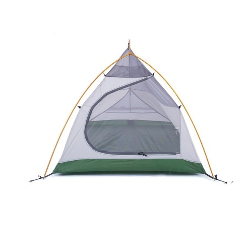 Палатка сверхлегкая Naturehike Сloud Up 1 Updated NH18T010-T, 210T  одноместная с ковриком, зеленая, 6927595730539