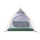 Палатка сверхлегкая Naturehike Сloud Up 1 Updated NH18T010-T, 210T  одноместная с ковриком, зеленая, 6927595730539