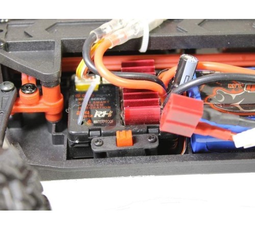 Радиоуправляемая трагги Remo Hobby S EVO-R UPGRADE (синяя) 4WD 2.4G 1/16 RTR
