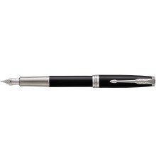 Ручка перьевая Parker Sonnet Black Lacquer PT