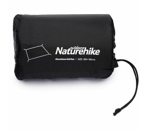 Коврик многофункциональный Naturehike NH20FCD03 влагозащитный из алюминиевой фольги PE M 160*200, 6927595746776
