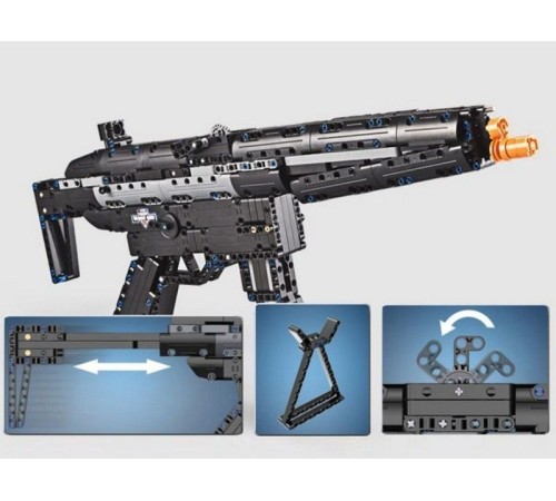 Конструктор CADA deTech пистолет-пулемет MP5 (617 деталей)