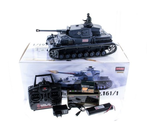 Р/У танк Heng Long 1/16 Panzerkampfwagen IV Ausf.F2.Sd.Kfz (Германия) 2.4G RTR PRO