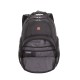 Рюкзак WENGER, 15”, чёрный/серебристый, полиэстер 900D/600D/искуственная кожа, 34x18x47 см, 29 л