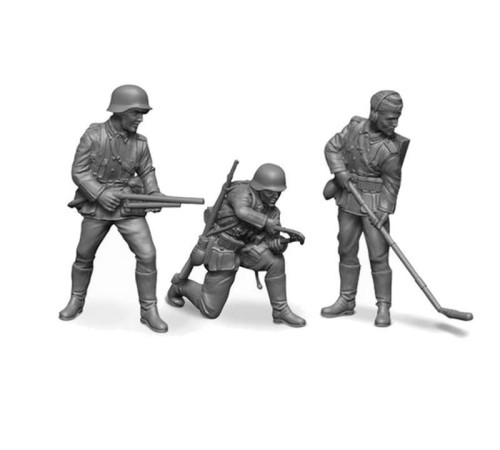 Сборные солдатики ZVEZDA Немецкие штурмпионеры, 1/72
