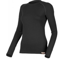 Футболка  женская LENA/ дл. рукав/ шерсть 260/ черный/ XL, LENA9090XL