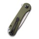 Складной нож CIVIVI Elementum D2 Steel Satin Finished Handle G10 Green