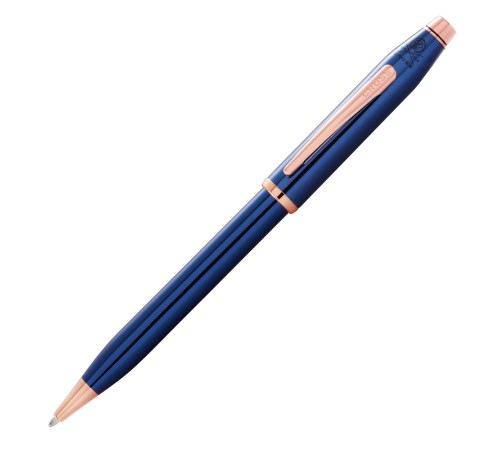 Шариковая ручка Cross Century II Translucent Cobalt Blue Lacquer