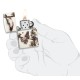 Зажигалка ZIPPO Spazuk Design с покрытием 540 Matte, латунь/сталь, разноцветная, 38x13x57 мм