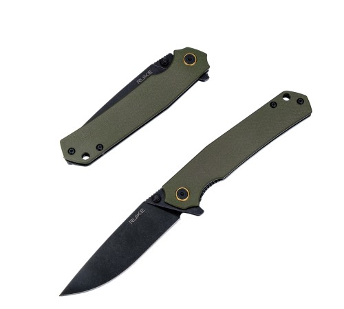 Нож Ruike P801-G, зеленый