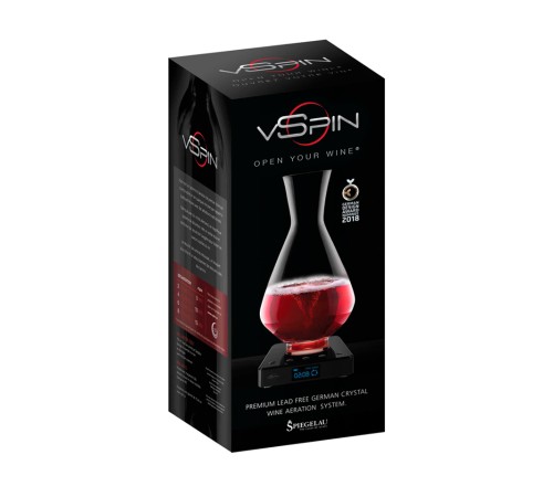Стеклянный декантер Spiegelau vSpin