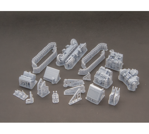 Сборная модель Red Iron Models Перекидной погрузчик Т-157, 1/43