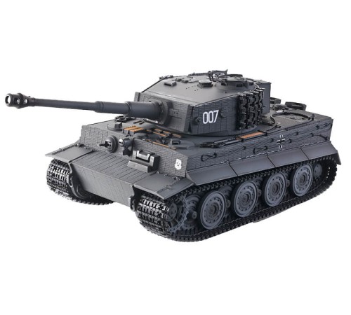 Радиоуправляемый танк Taigen 1/24 Tiger 1 (Германия, ранняя версия), для ИК боя, серый  2.4G RTR