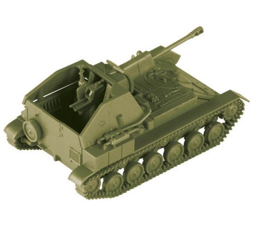 Сборная модель ZVEZDA Советская САУ СУ-76М, 1/100