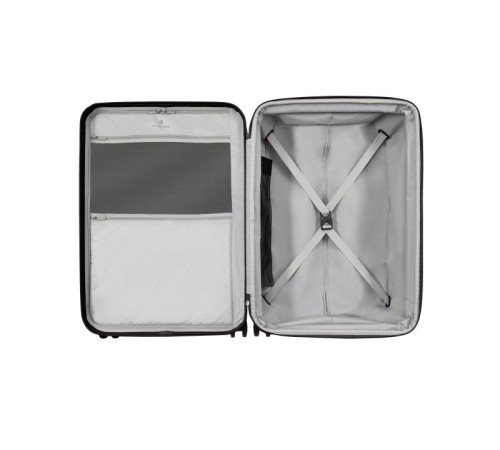 Чемодан VICTORINOX Connex, чёрный, поликарбонат Makrolon, 47x29x69 см, 71 л