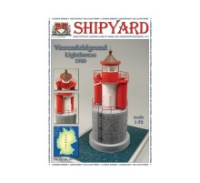 Сборная картонная модель Shipyard маяк Vierendehlgrund Lighthouse (№91), 1/72