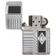 Зажигалка ZIPPO Armor® с покрытием High Polish Chrome, латунь/сталь, серебристая, 38x13x57 мм