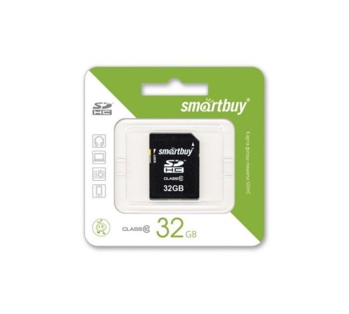 Карта памяти SMART BUY microSDHC-32 Gb class 10