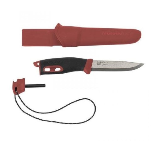 Нож Morakniv Companion Spark Red, нержавеющая сталь, 13571