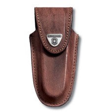 Чехол на ремень VICTORINOX для ножей 111 мм толщиной 2-3 уровня, кожаный, коричневый