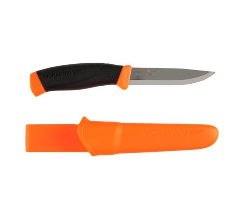 Нож Morakniv Companion Orange, нержавеющая сталь, 11824