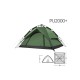 Палатка Naturehike автоматическая NH21ZP008, четырехместная, зеленая, 6976023920660