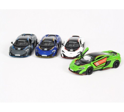 Машина Kinsmart 1:36 McLaren 675LT, инерция (1/12шт.) б/к