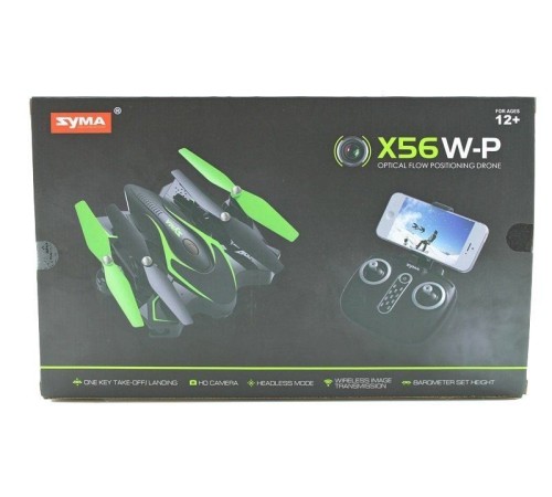 Р/У квадрокоптер Syma X56W-P Folding Wizard с FPV трансляцией Wi-Fi, оптич.стабил., барометр, 2.4G