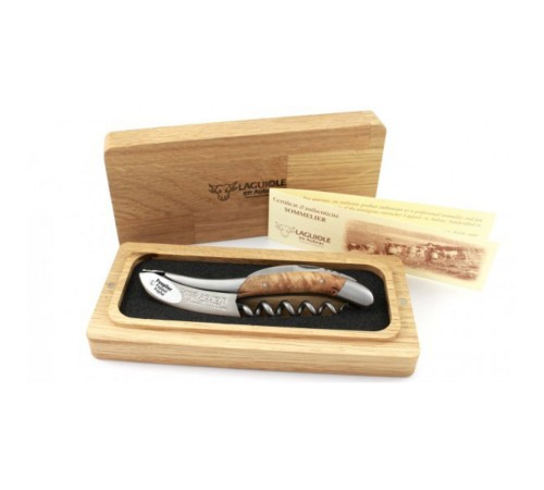 Штопор Laguiole En Aubrac Sommelier Loupe Peuplier