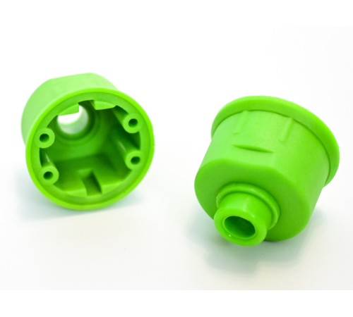 Корпус дифференциала для Remo Hobby 1/8, тюнинг, зеленый