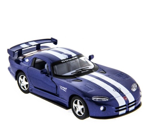 Машина Kinsmart 1:36 Dodge Viper GTSR инерция (1/12шт.) б/к