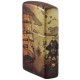 Зажигалка Zippo Pirate Ship с покрытием White Matte, латунь/сталь, белая, матовая, 38x13x57 мм