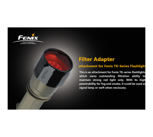 Фильтр TK Fenix красный, AD302-R