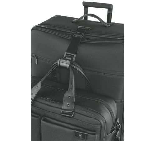 Чемодан VICTORINOX Lexicon™ Dual-Caster, чёрный, баллистический нейлон TourMax, 56x34x76 см, 154,1 л