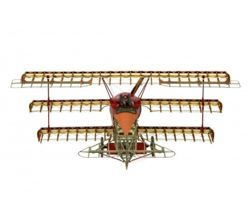 Сборная деревянная модель самолета Artesania Latina FOKKER DR.I 1918 RED BARON, 1/16