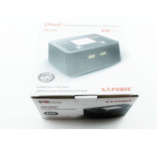 Универсальное зарядное устройство G.T.Power V6DUO Dual Power 7-28/220В 16A