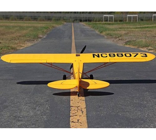 Радиоуправляемый самолет Top RC J3 желтый 1400мм KIT