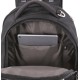 Рюкзак SWISSGEAR, 15”,чёрный/синий, полиэстер 900D/рипстоп, 36x19x47 см, 32 л