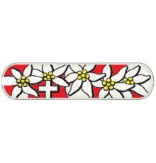 Универсальная накладка для ножей VICTORINOX 65 мм, пластиковая, дизайн Edelweiss