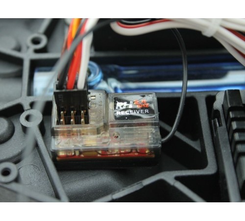 Радиоуправляемый монстр Remo Hobby Dinosaurs Master TWINS MOTOR (красный) 4WD 2.4G 1/8 RTR