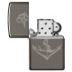 Зажигалка ZIPPO Лучшая цена 2022 с покрытием Black Ice®, латунь/сталь, чёрная, 38x13x57 мм