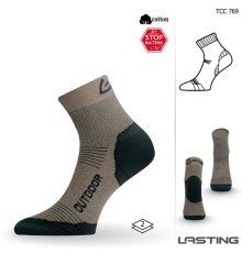 Носки Lasting TCC 769, cotton+polypropylene, бежевый, размер XL, TCC769XL