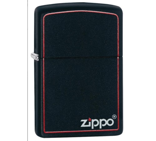 Зажигалка ZIPPO Classic с покрытием Black Matte, латунь/сталь, чёрная, матовая, 38x13x57 мм