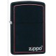 Зажигалка ZIPPO Classic с покрытием Black Matte, латунь/сталь, чёрная, матовая, 38x13x57 мм